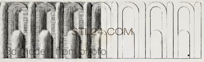 Фризы (FRIESE_1450 -  | 3D model 3DSMAX / OBJ / STL) 3D модель для ЧПУ станка